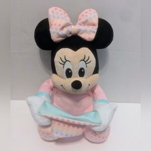 Hide & Seek Minnie Mouse Plush Animated Musical Sings 12" Disney Baby- Works